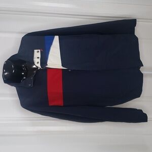 Nautica Dark Navy Blue Sport Coat Size 3XL